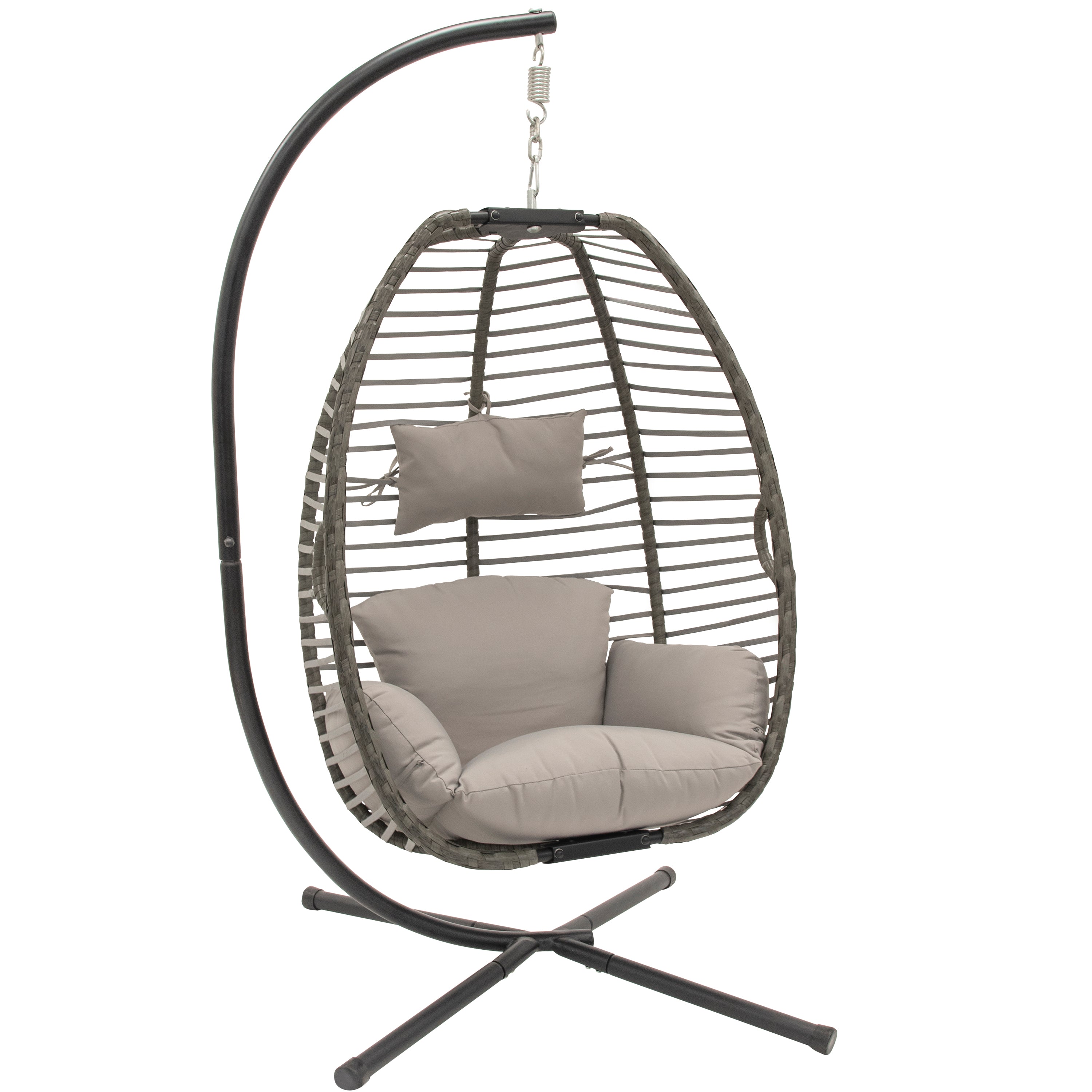 Nest Chair with Stand - Moonstone