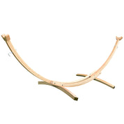 Solid Pine Arc Hammock Stand (305 cm) - Natural