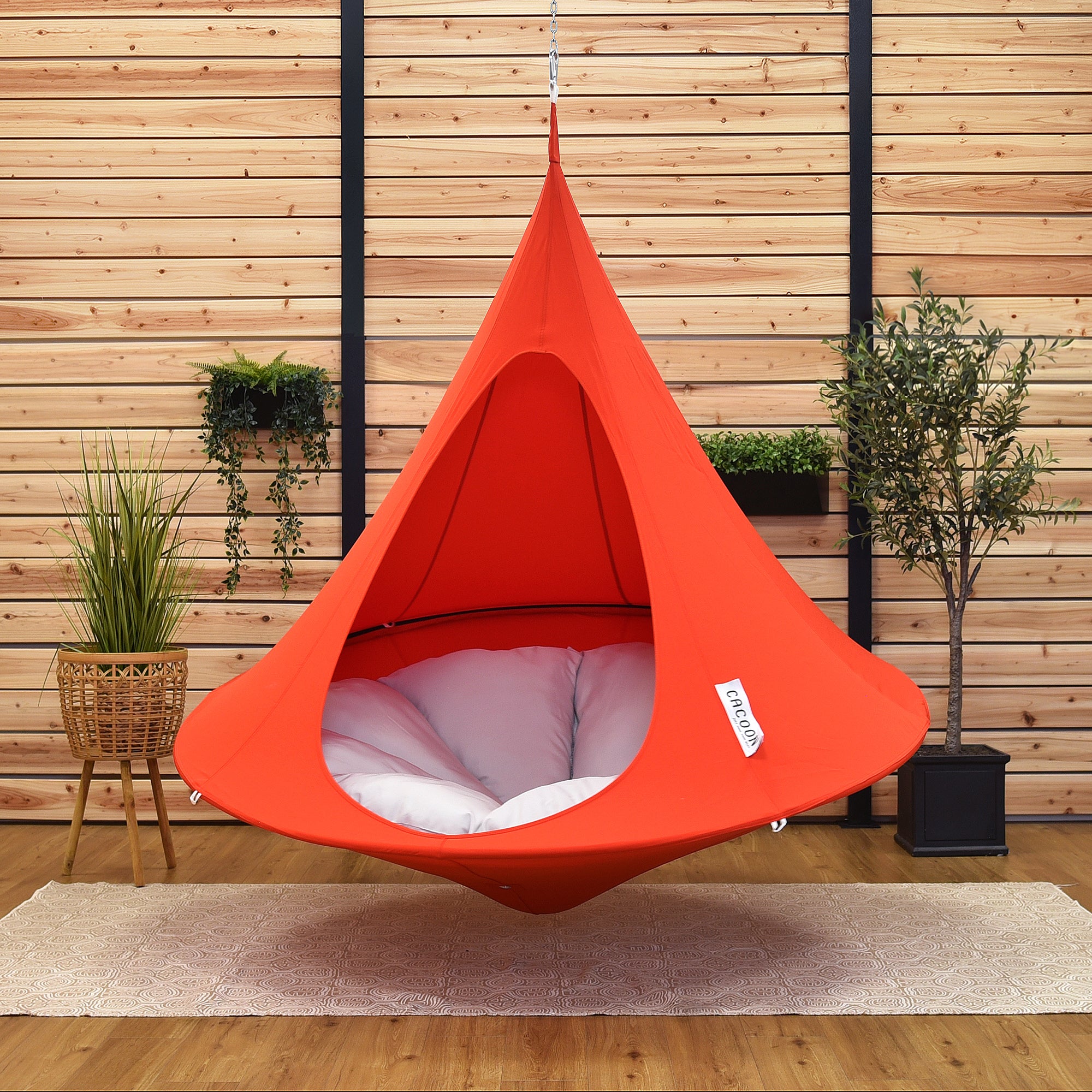 Double Cacoon - Bonfire Red