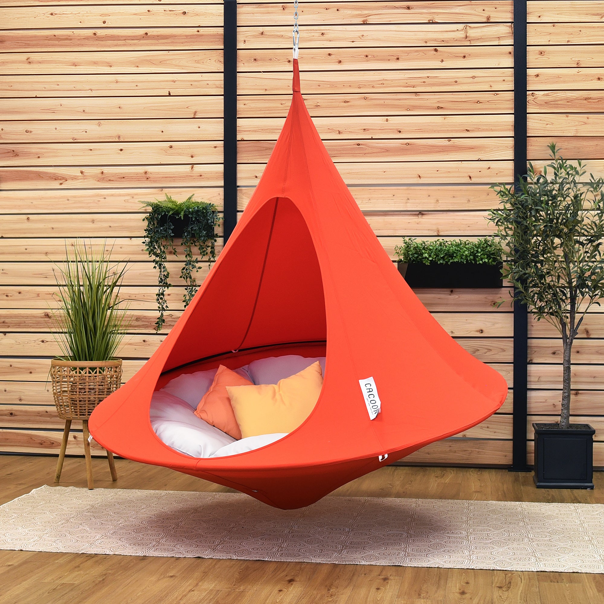 Double Cacoon - Bonfire Red