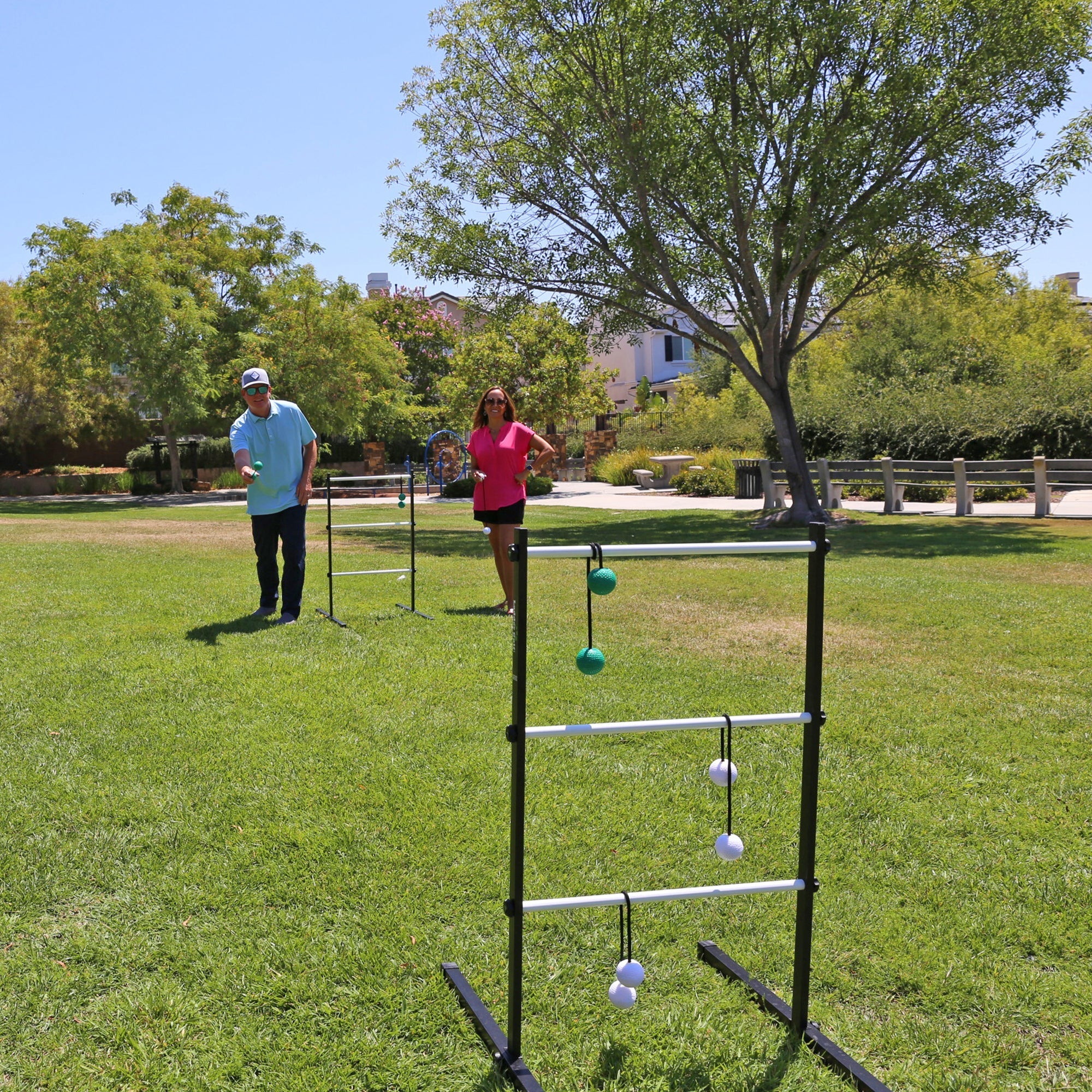 Ladder Golf® Extreme Metal Edition Ladder Ball Game