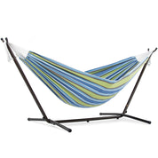 Double Cotton Hammock with Stand (250cm) - Oasis