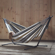 Double Cotton Hammock with Stand (280cm) - Desert Moon