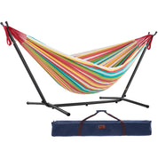 Double Cotton Hammock with Stand (280cm) - Salsa