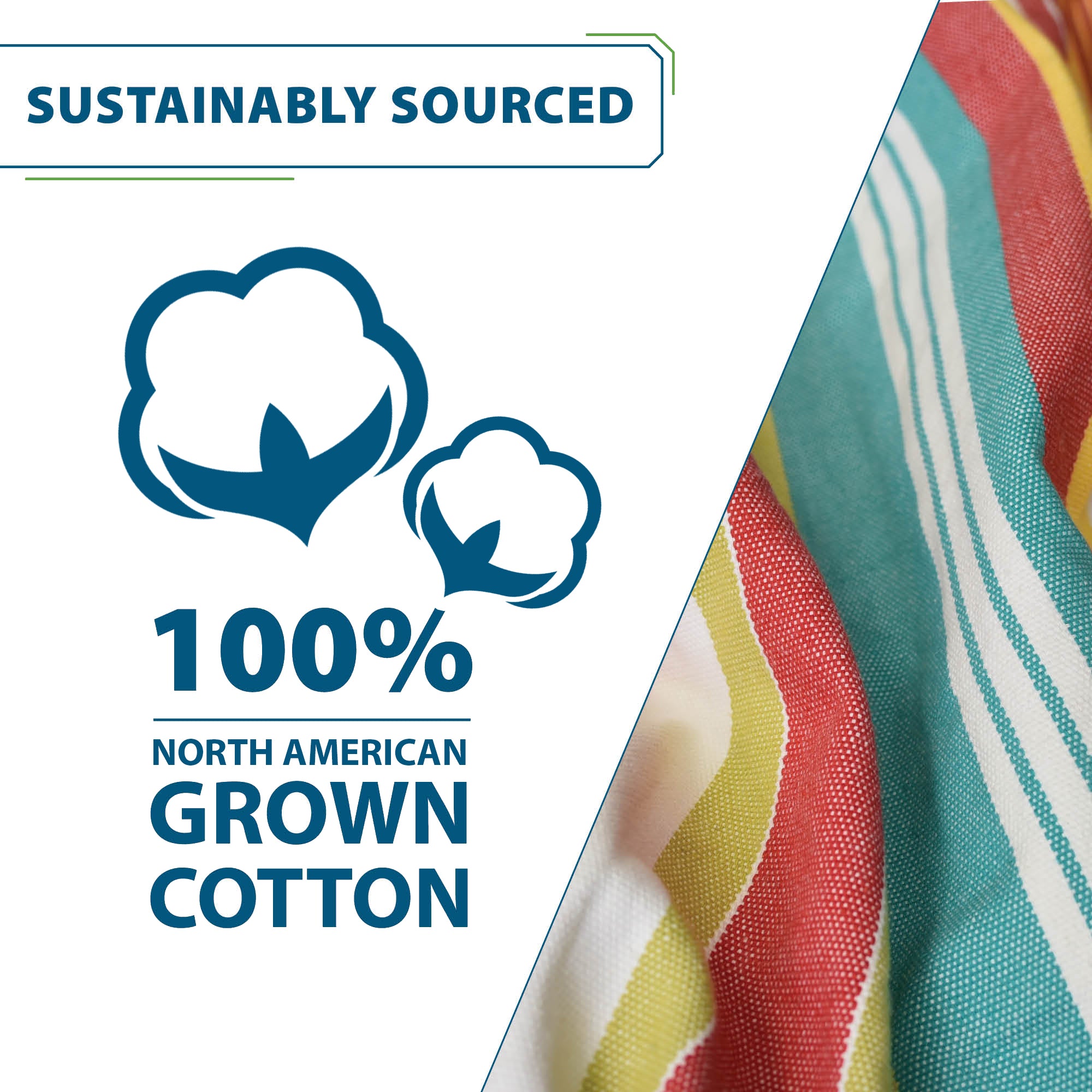 Double Cotton Hammock with Stand (280cm) - Salsa