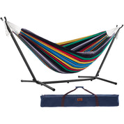 Double Cotton Hammock with Stand (280cm) - Rio Night