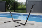 Universal Steel Hammock Stand (280 cm) - Oil Rubbed Bronze