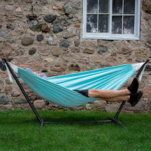 Load image into Gallery viewer, 8ft Polyester Hammock with Stand
