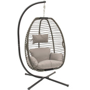 Nest Chair with Stand - Moonstone